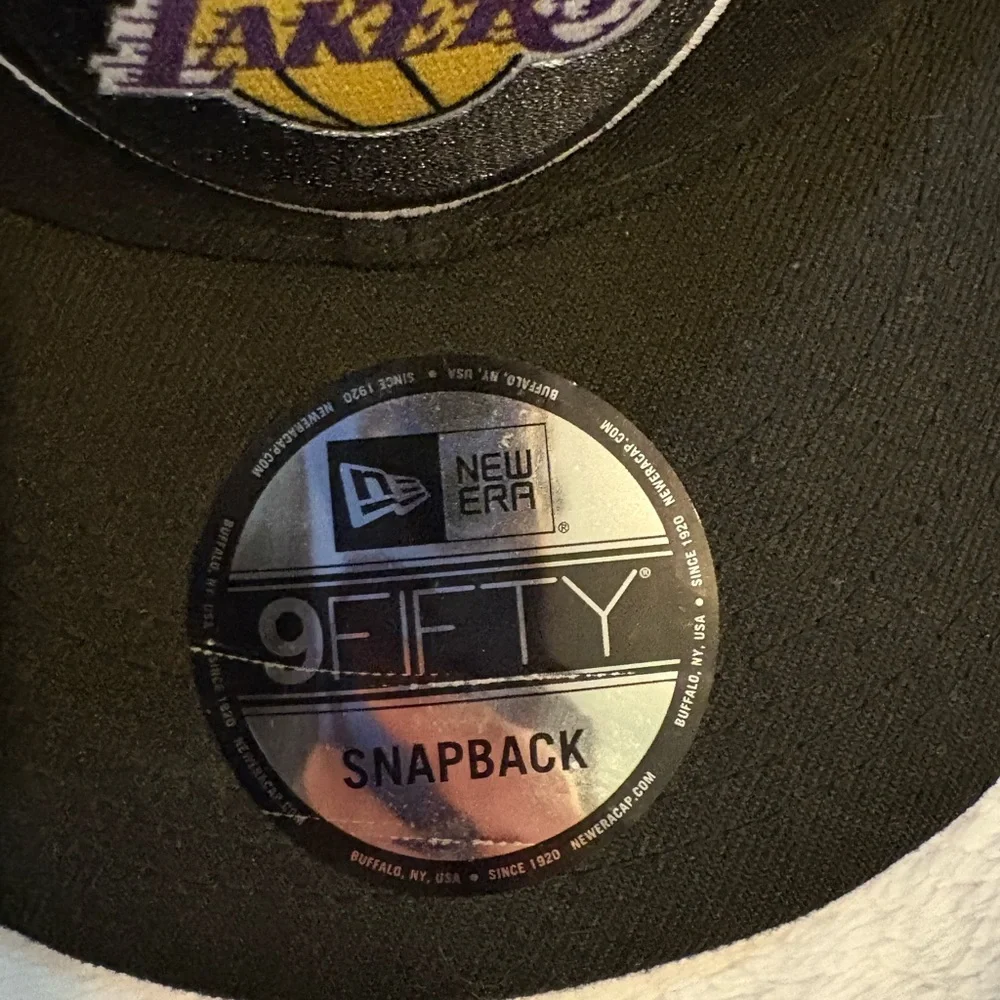 New Era NBA Champions Black and Gold Cap